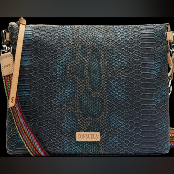 Consuela Rattler Downtown Leather Crossbody Bag - Picture 2 of 8